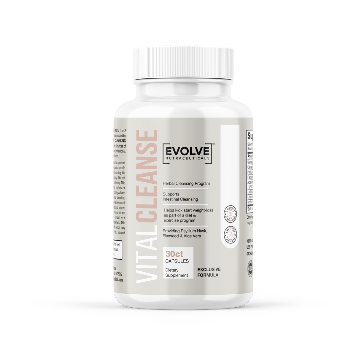 Vital Cleanse, Kickstart Weight Loss, Natural Detox Formula, Shed Exce