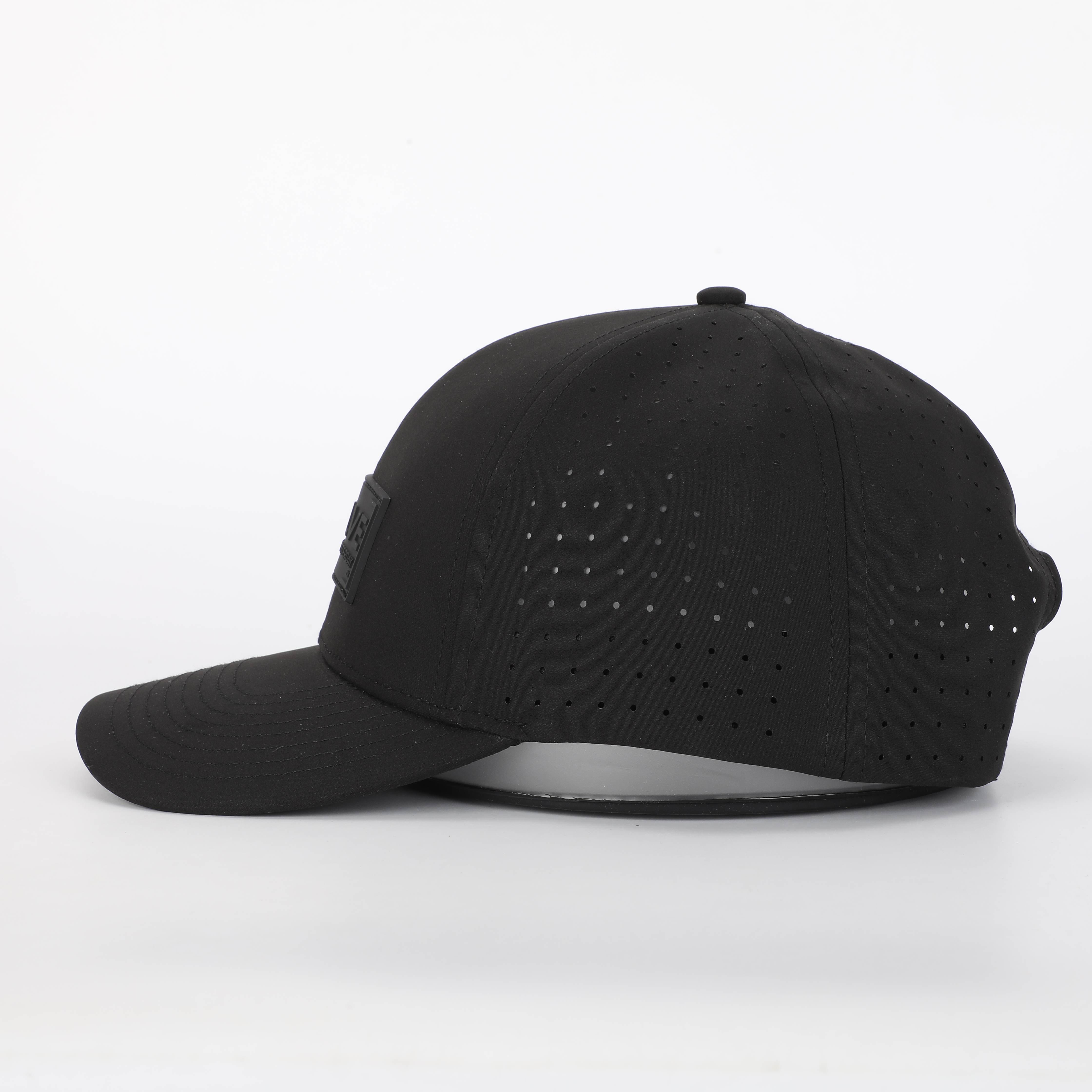 Water-Resistant EVOLVE Hydro, Performance Snapback Hat for Men and Women (Polyester Blend, BLKBLK)
